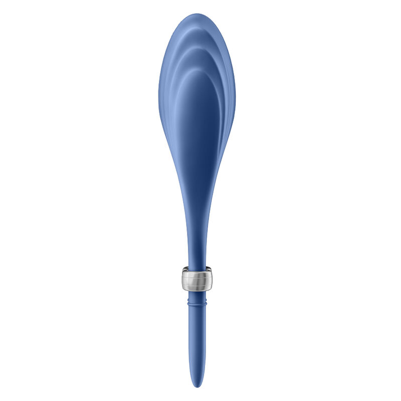 SATISFYER - VIBRADOR DE ANEL DUELISMO AZUL - Image 3