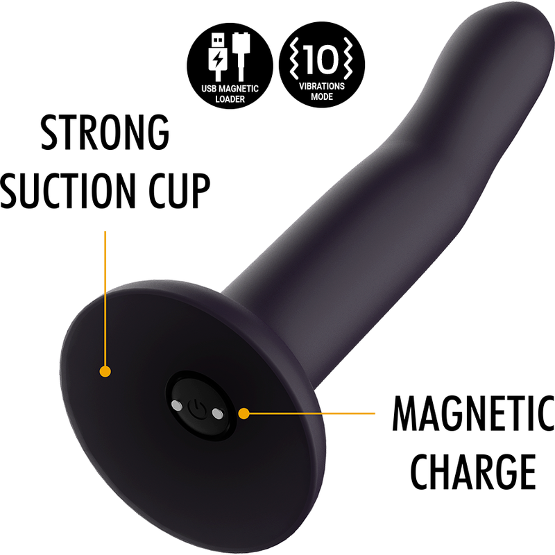 MYTHOLOGY - DUMAN MYSTIC DILDO L - VIBRADOR COMPATÍVEL COM A TECNOLOGIA WATCHME WIRELESS - Image 2