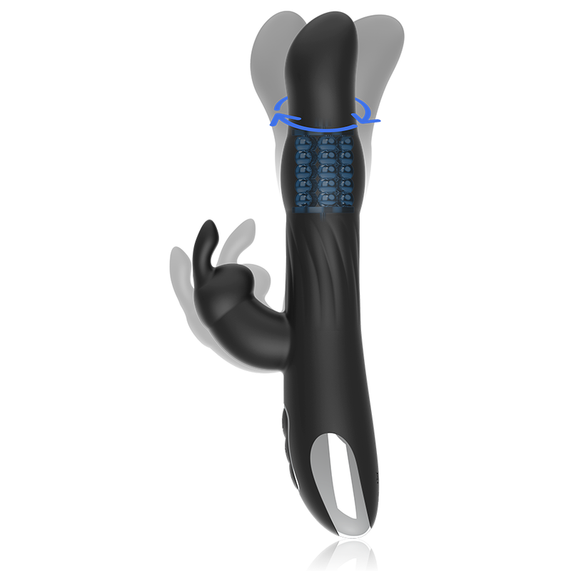 BRILLY GLAM MOEBIUS RABBIT VIBRATOR ROTATOR COMPATIBLE CON WATCHME WIRELESS TECHNOLOGY - Image 4