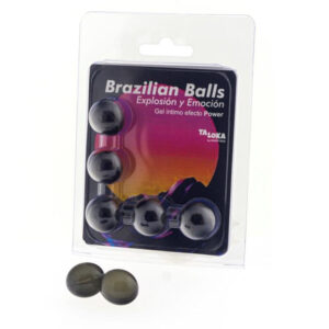 POTENTE - TALOKA - 5 BOLAS BRASILEIRAS POWER EFFECT GEL EMOCIONANTE