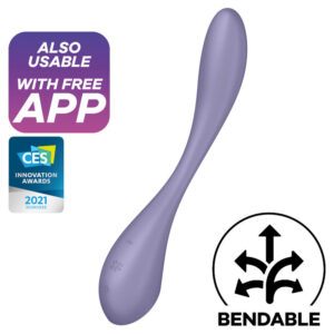 POTENTE - SATISFYER - MULTI VIBRADOR G-SPOT FLEX 5 LILS