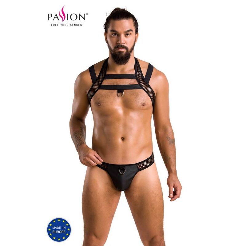 POTENTE - PASSION - 043 CONJUNTO JACOB BLACK S/M