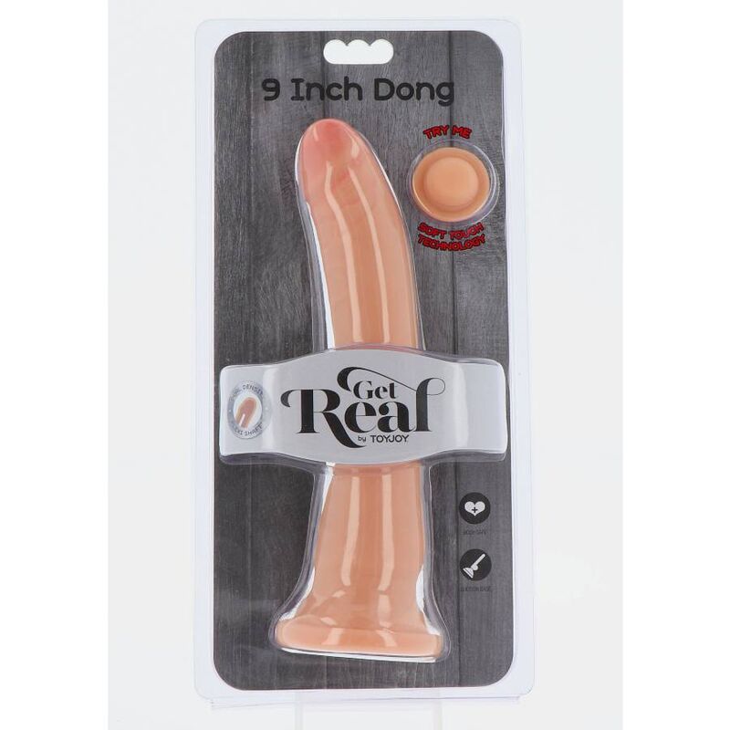 GET REAL - DONG DUAL DENSIDADE PELE 20,5 CM - Image 3