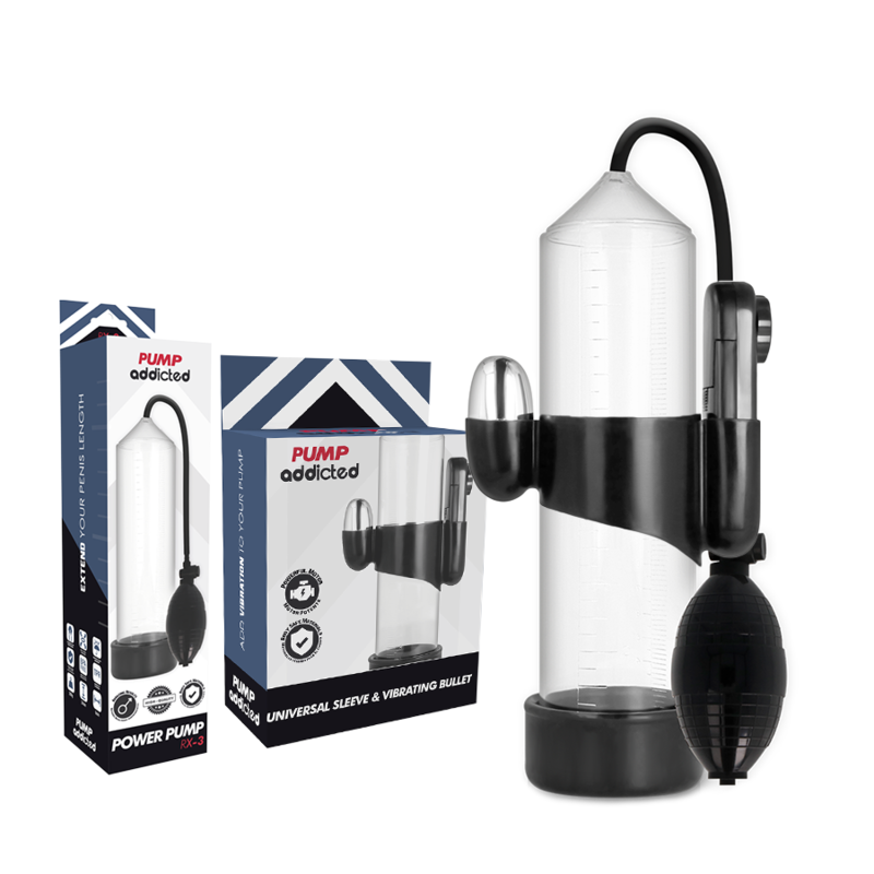 PUMP ADDICTED - VIBRADOR RX3 TRANSPARENTE - Image 2