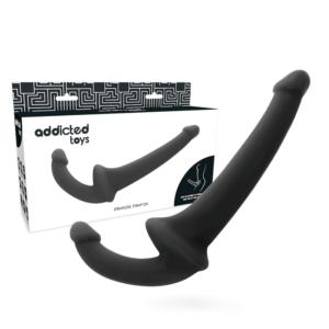 POTENTE - ADDICTED TOYS - DILDO COM RNA S SEM SUJEITO PRETO