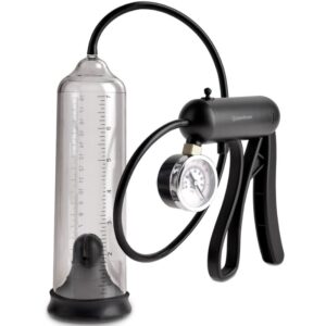 POTENTE - PUMP WORX - BOMBA DE POTÊNCIA PRO-GAUGE TRANSPARENTE