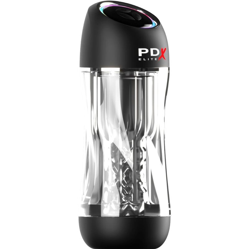 PDX ELITE - VIBRADOR STROKER VIEWTUBE PRO TRANSPARENTE - Image 2