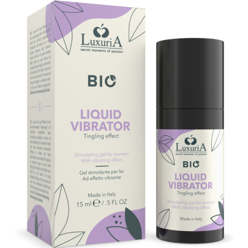 POTENTE - INTIMATELINE LUXURIA - GEL BIO ESTIMULANTE PARA SEU EFEITO VIBRANTE 15 ML