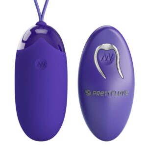 POTENTE - PRETTY LOVE - BERGER YOUTH OVO VIBRATÓRIO COM CONTROLO REMOTO VIOLETA