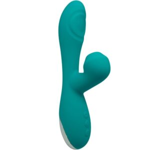 POTENTE - ALIVE - VIBRADOR CARIBBEAN SHINE E SUCÇÃO AZUL