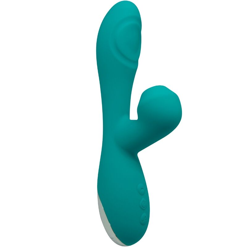 POTENTE - ALIVE - VIBRADOR CARIBBEAN SHINE E SUCÇÃO AZUL