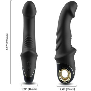 POTENTE - ARMONY - JOYBLADE DILDO VIBRADOR ROTATOR PRETO