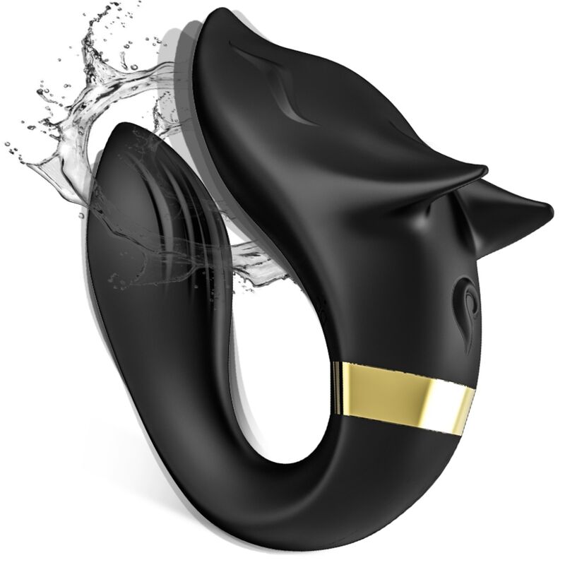 ARMONY - VIBRADOR FOX PARA CASAIS CONTROLE REMOTO PRETO - Image 2