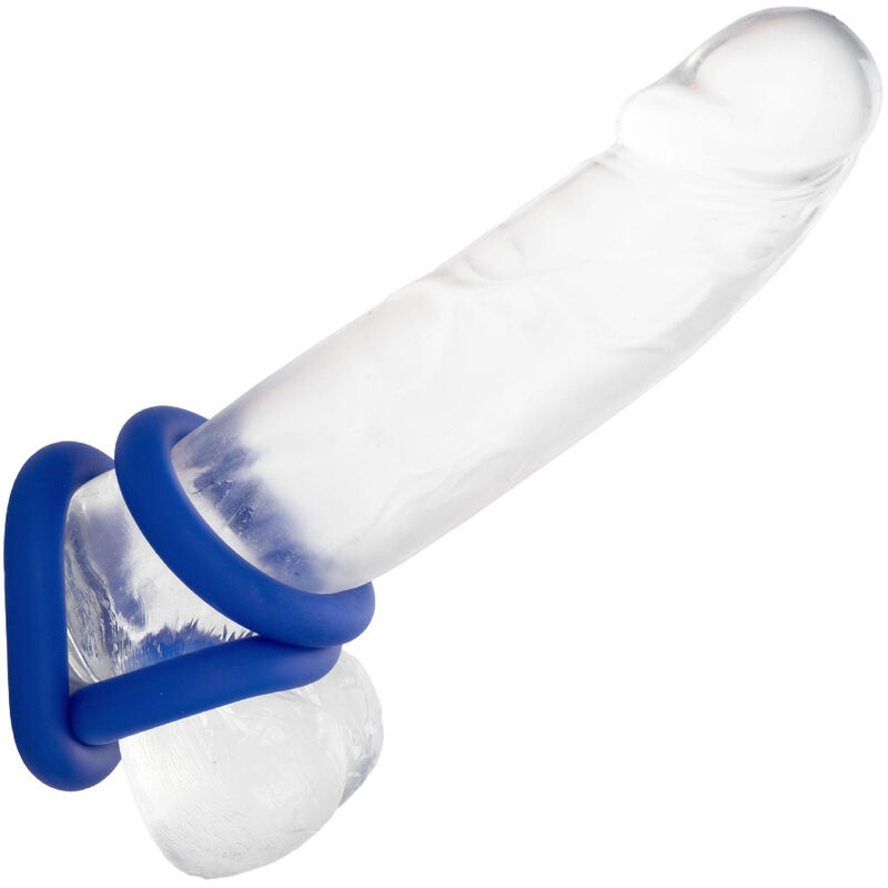CALEXOTICS - ADMIRAL CONJUNTO DE ANÉIS DE GALO AZUL - Image 3