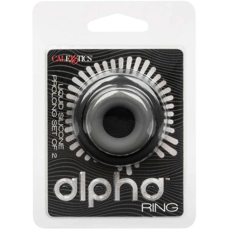 CALEXOTICS - ALPHA CONJUNTO PROLONG DE 2 ANÉIS CINZA - Image 2