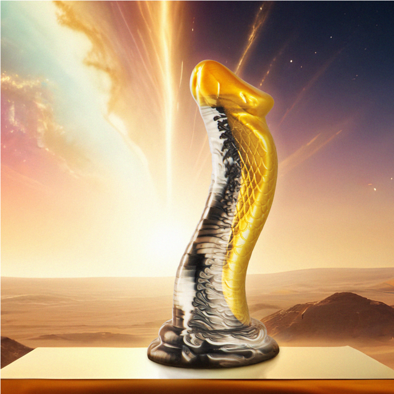 EPIC - DRAKON DILDO AMARELO COBRA - Image 3