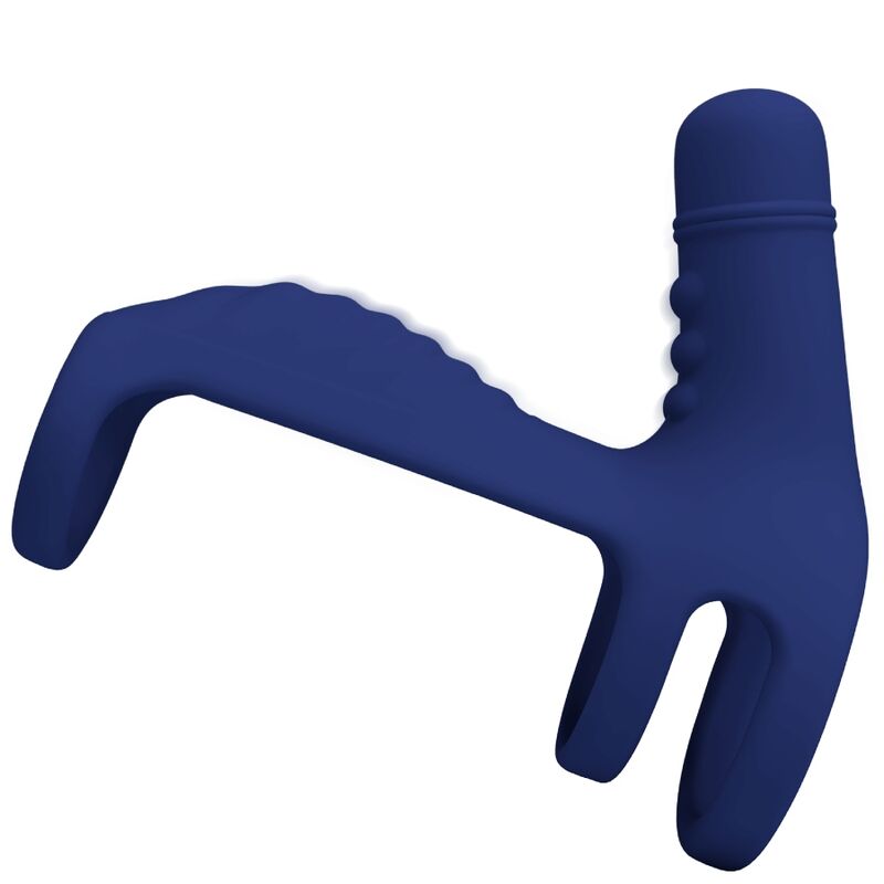 PRETTY LOVE - ANEL VIBRANTE ELISH COM EXTENSO AZUL - Image 2