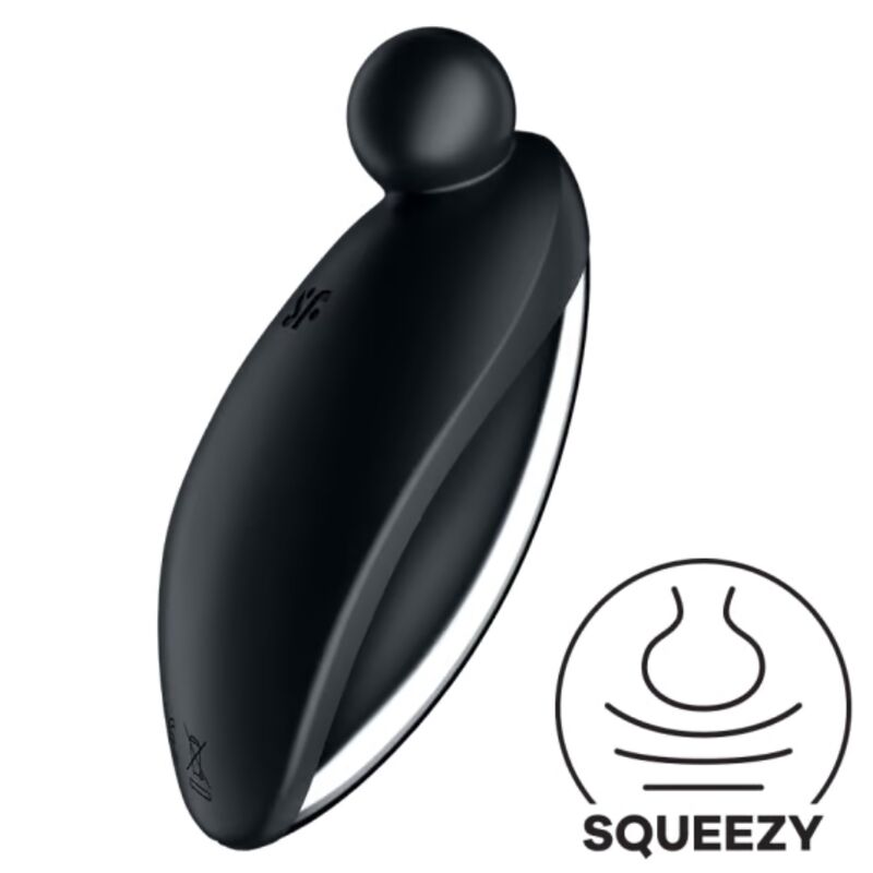 POTENTE - SATISFYER - SPOT ON 2 VIBRADOR LAY-ON PRETO