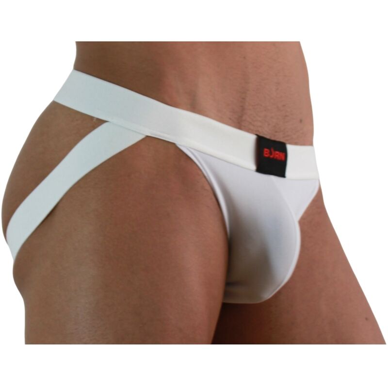 BURN - 007 JOCK LYCRA BRANCO S - Image 2