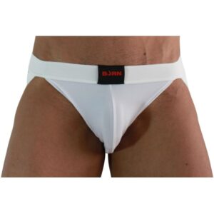 POTENTE - BURN - 007 JOCK LYCRA BRANCO S