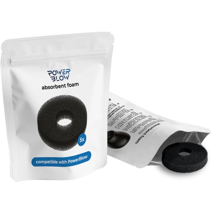 POTENTE - KIIROO - ESPUMA ABSORVENTE POWER BLOW PACOTE COM 5