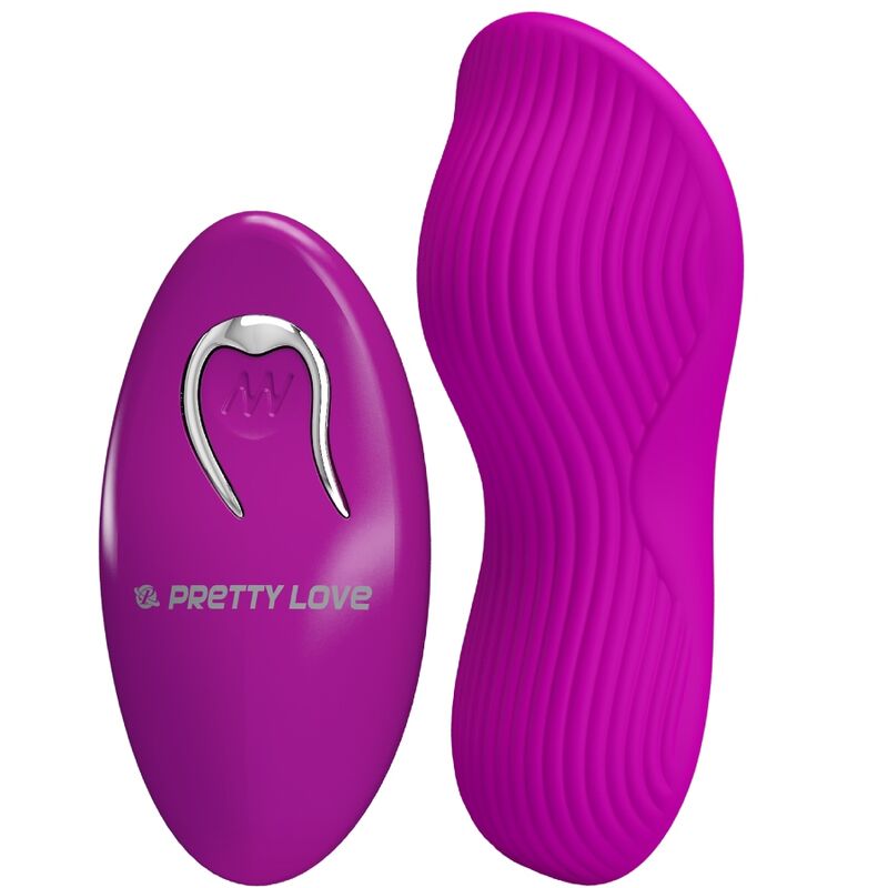 POTENTE - PRETTY LOVE - ESTIMULADOR DE CLITÓRIS ROMARIO LAY-ON CONTROLE REMOTO ROSA