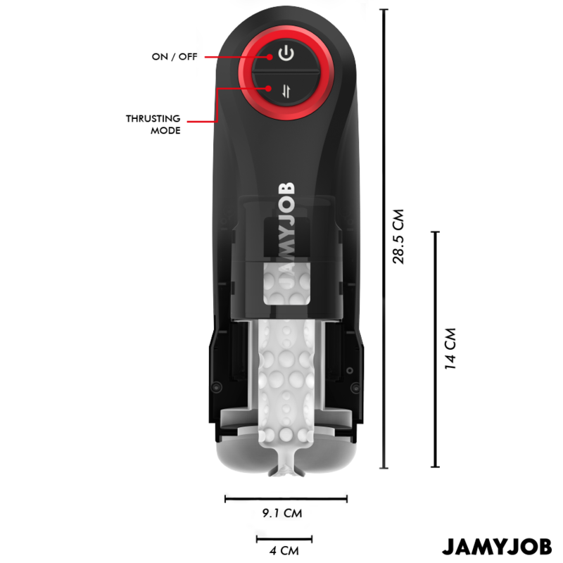 JAMYJOB - MASTURBADOR AUTOMÁTICO DE VAGINA POR GRAVIDADE 5 MODOS DE SUCÇÃO - Image 3