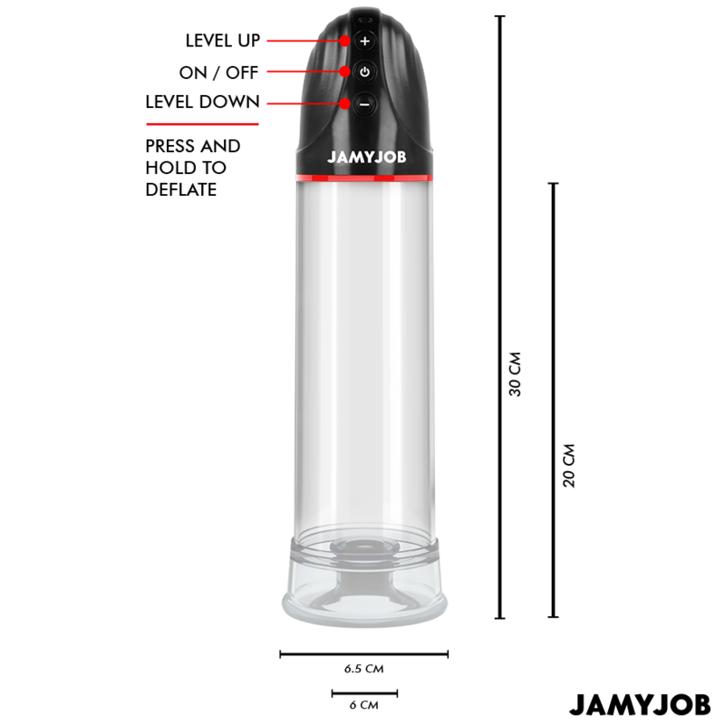 JAMYJOB - BOMBA AUTOMÁTICA XPAND 3 NÍVEIS DE SUCÇÃO CINZA - Image 3