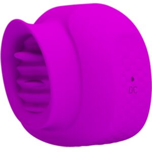 POTENTE - PRETTY LOVE - ESTELLE TONGUE CLITORIS STIMULATOR 12 VIBRAÇÕES ROXO