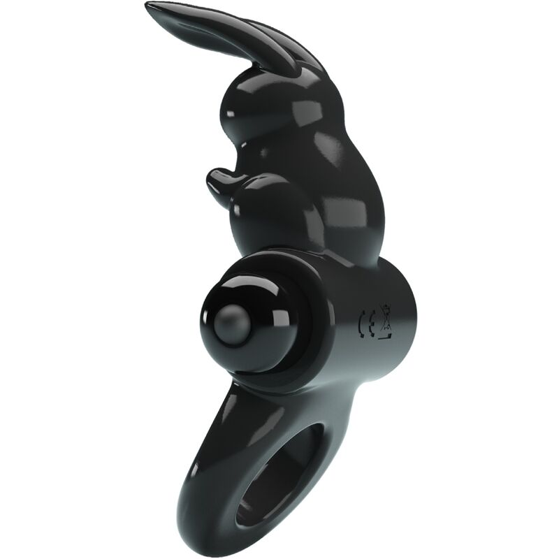 PRETTY LOVE - ANEL VIBRADOR COELHO ANEL EXCITANTE 10 VIBRAÇÕES PRETO - Image 2