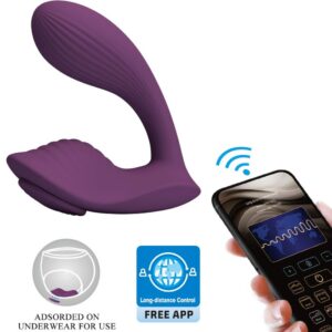 POTENTE - PRETTY LOVE - FRANZ MASSAGER E VIBRADOR APLICATIVO GRATUITO ROXO