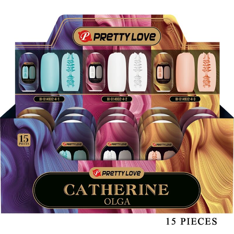 POTENTE - PRETTY LOVE - OLGA PACK 15 MASTURBADORES MASCULINOS VARIOS