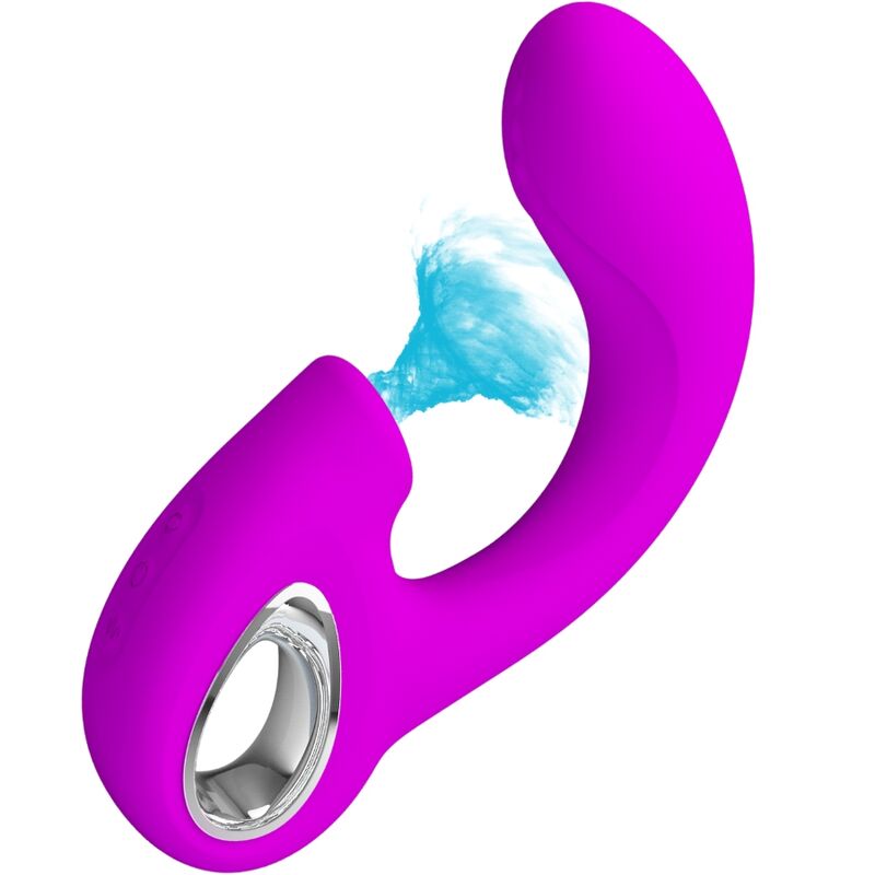 PRETTY LOVE - SIBEL SIBEL VIBRADOR PONTO G + ESTIMULADOR DE CLITÓRIS 10 VIBRAÇÕES ROXO - Image 2