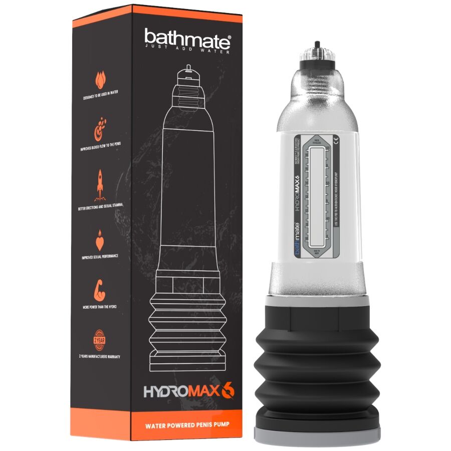POTENTE - BATHMATE - HYDROMAX 6 TRANSPARENTE