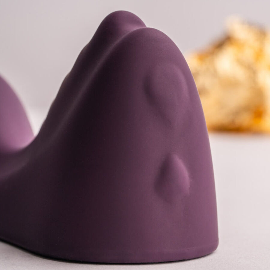 ROCKS-OFF - VIBRADOR RUBY GLOW ROXO PARA SENTAR - Image 3