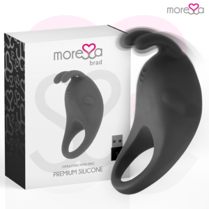 POTENTE - MORESSA - BRAD PREMIUM SILICONE RECARREGVEL PRETO