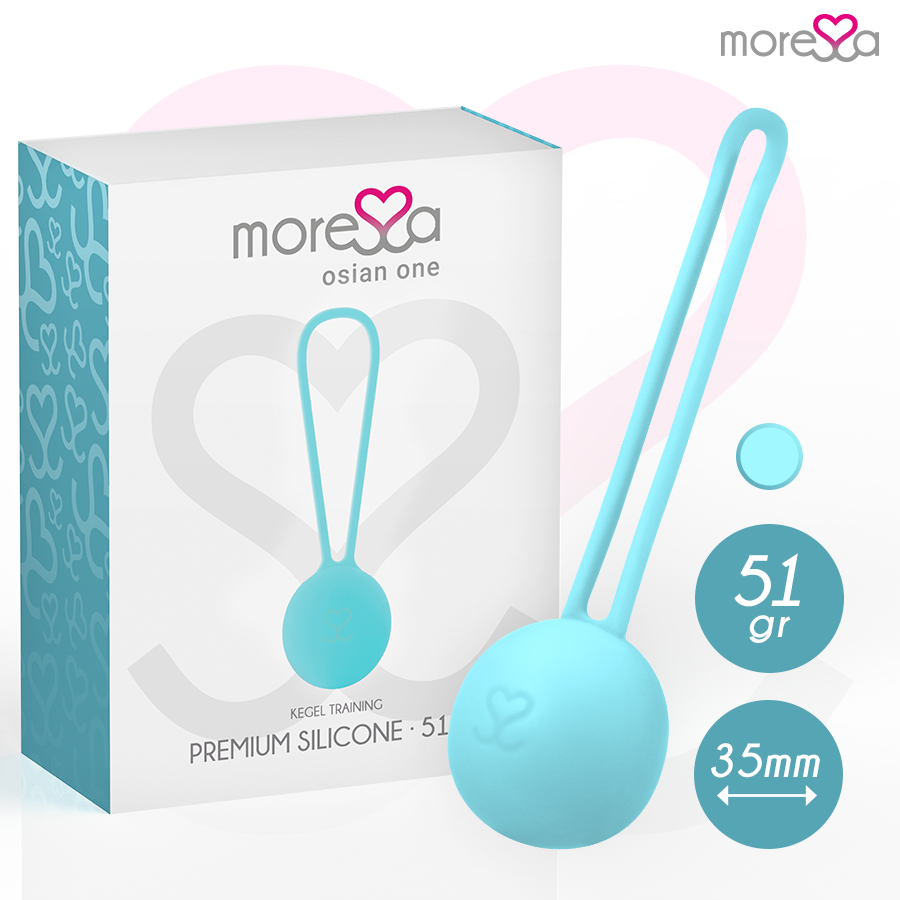 POTENTE - MORESSA - OSIAN ONE PREMIUM SILICONE TURQUESA