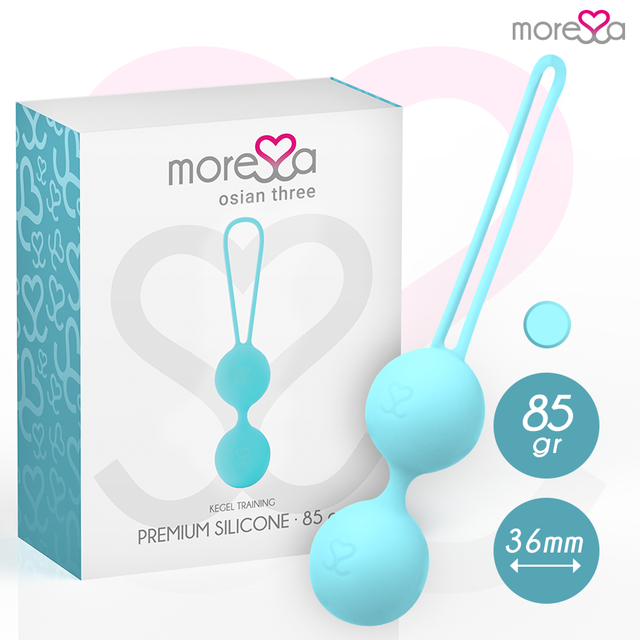 POTENTE - MORESSA - OSIAN TRÊS SILICONE TURQUESA PREMIUM
