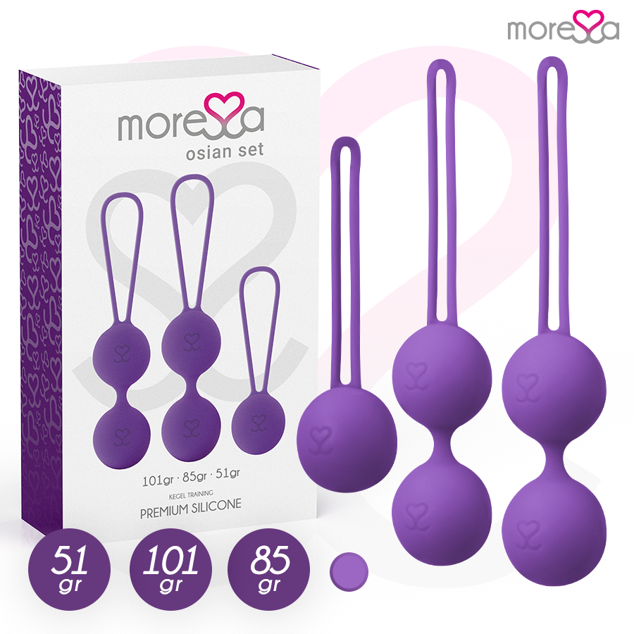 POTENTE - MORESSA - CONJUNTO OSIAN PREMIUM SILICONE LILS