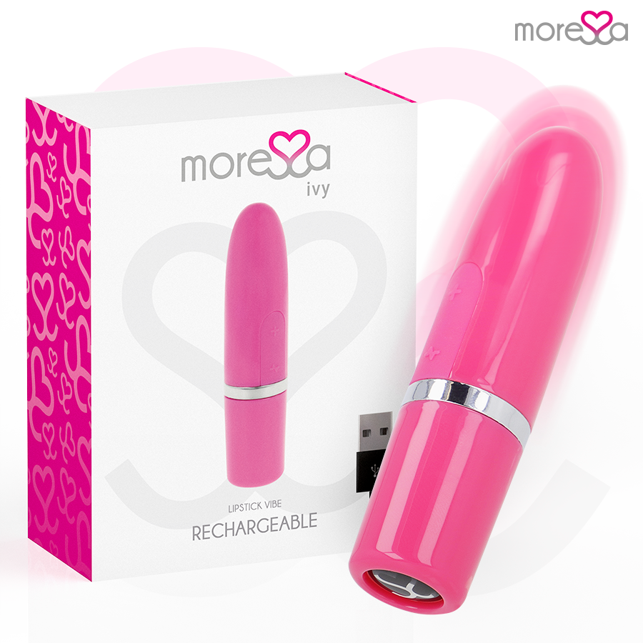 POTENTE - MORESSA - IVY VIBRADOR ESTIMULADOR VIAGEM ROSA