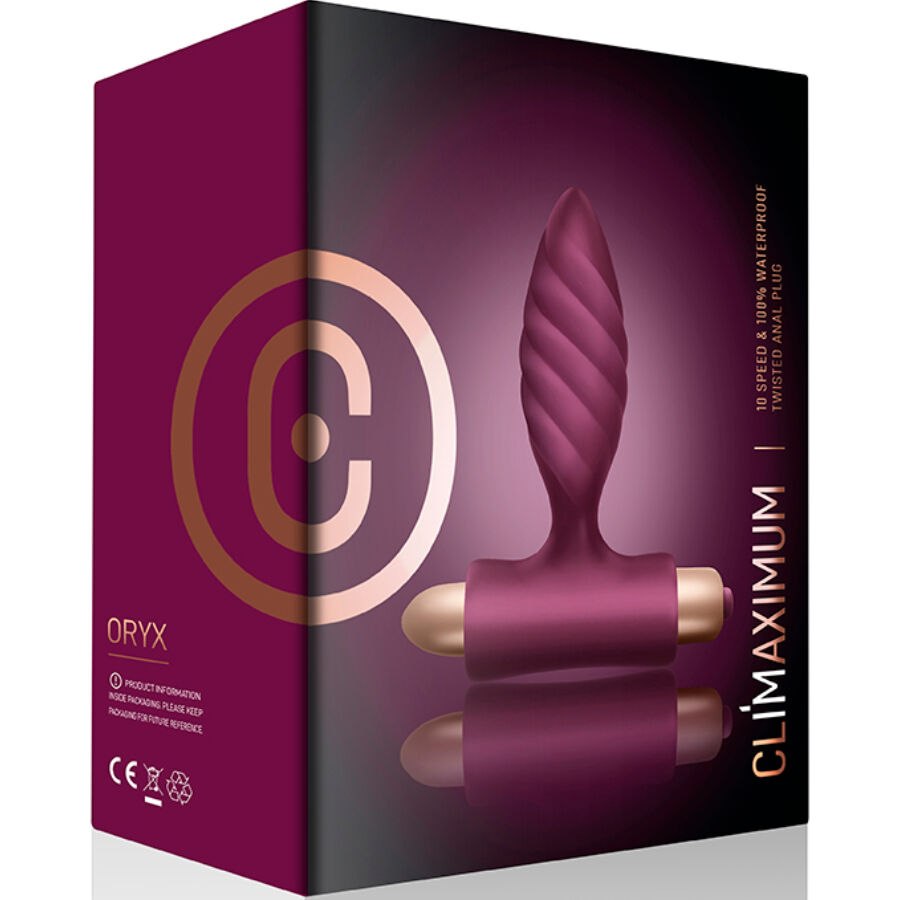 CLIMAXIMUM - PLUG ANAL TORCIDO ORYX - Image 3