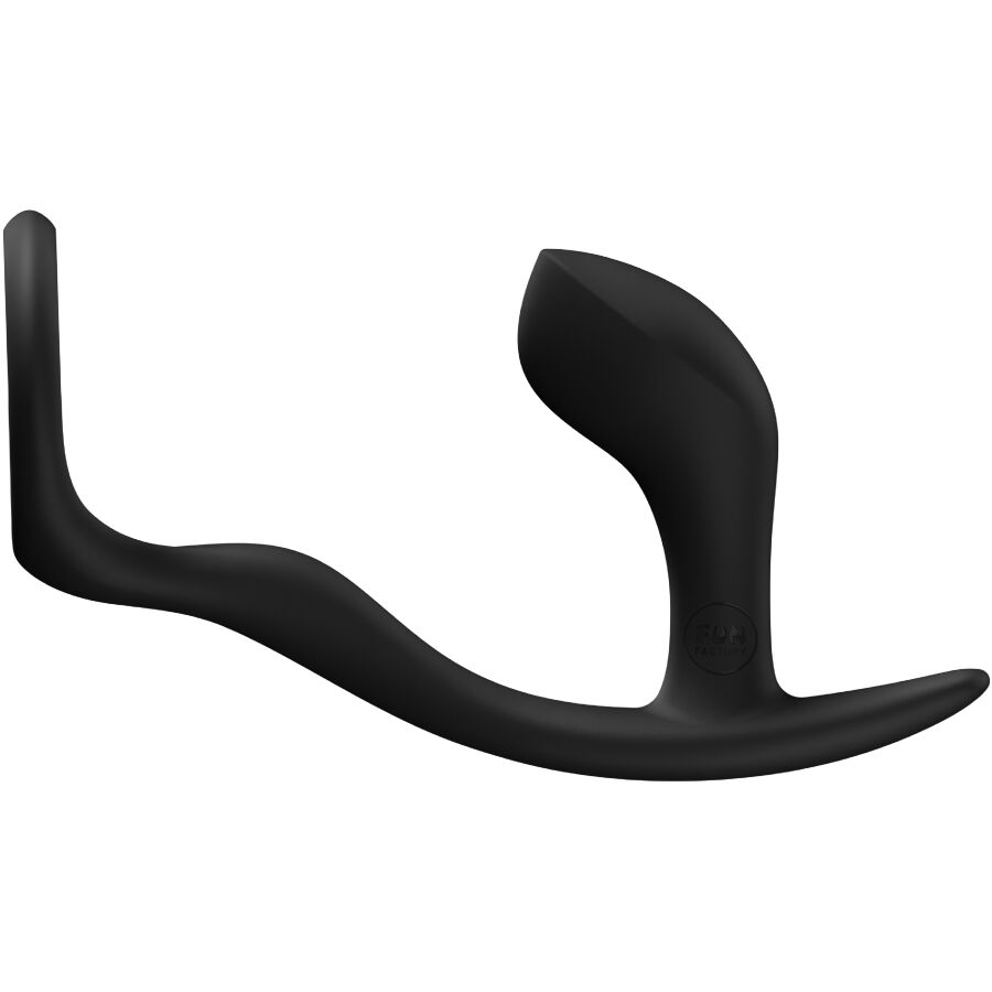 FUN FACTORY - PLUG ANAL COM ANEL DE BOTO PRETO - Image 2