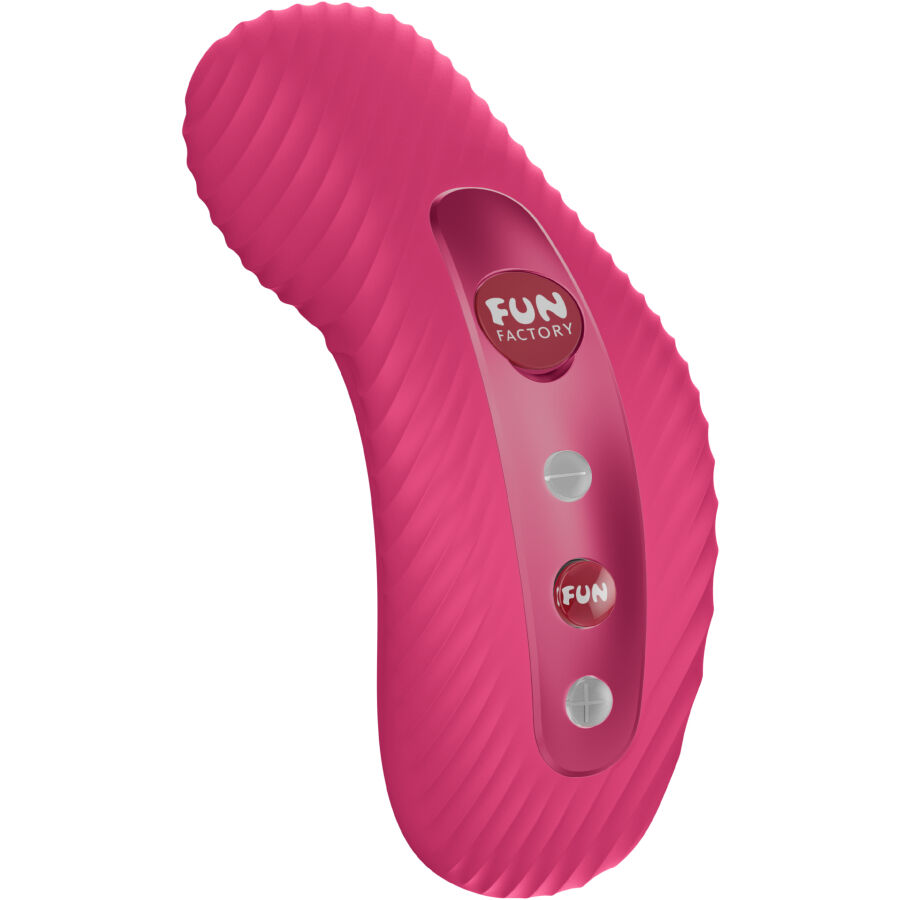 POTENTE - FUN FACTORY - VIBRADOR LAYA III LAY-ON FRAMBOESA