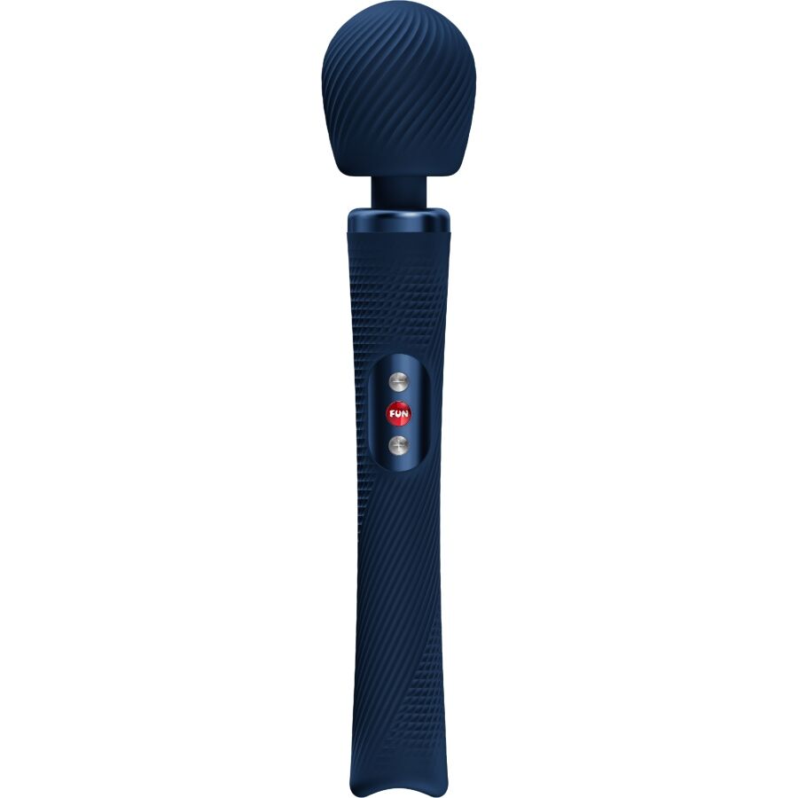 POTENTE - FUN FACTORY - VIBRADOR VIM WAND AZUL-NOITE