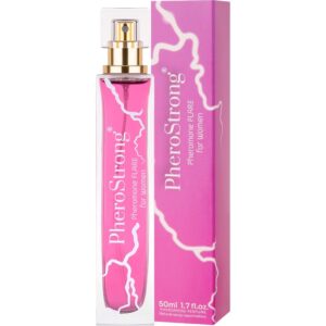 POTENTE - PHEROSTRONG - FLARE PERFUME COM FEROMÔNIOS PARA MULHERES 50 ML