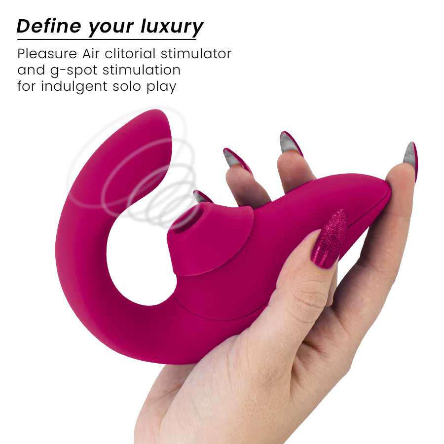 WOMANIZER - VIBRADOR ESTIMULADOR BLEND RABBIT ROSA VIBRANTE - Image 3