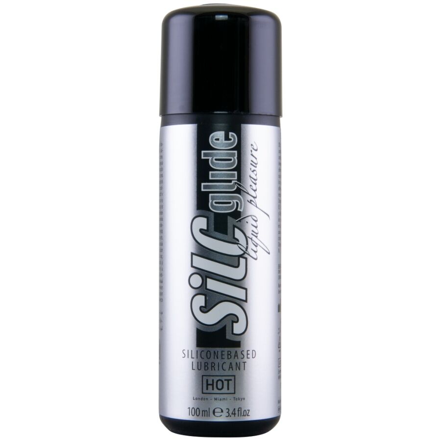 POTENTE - HOT - SILC GLIDE LUBRIFICANTE À BASE DE SILICONE 100 ML