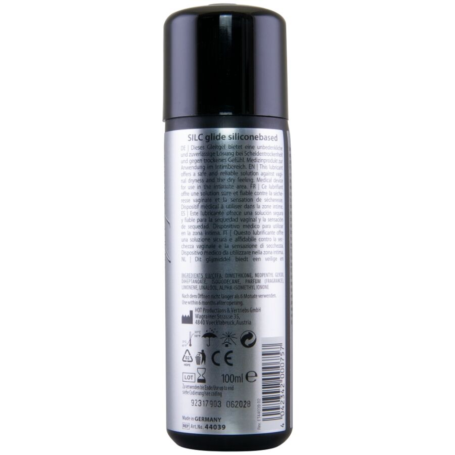 HOT - SILC GLIDE LUBRIFICANTE À BASE DE SILICONE 100 ML - Image 3