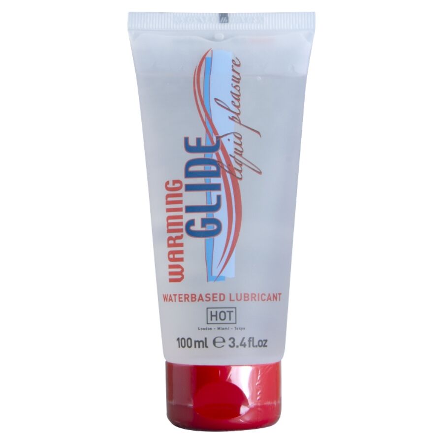 POTENTE - HOT - LUBRIFICANTE À BASE DE ÁGUA COM AQUECIMENTO E DESLIZAMENTO 100 ML