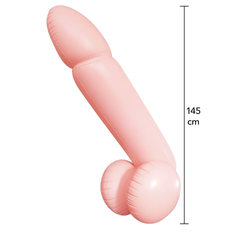 HIDDEN DESIRE - PÊNIS INFLÁVEL GIGANTE WILLY 145 CM - Image 2